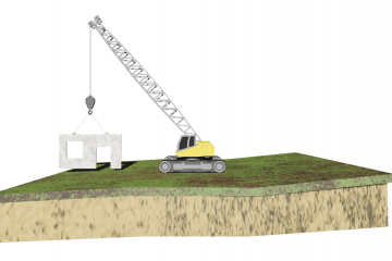 The gravitational force