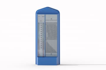 Psychrometric hygrometer
