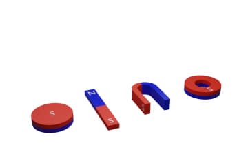 Permanent magnets. Magnetic flux