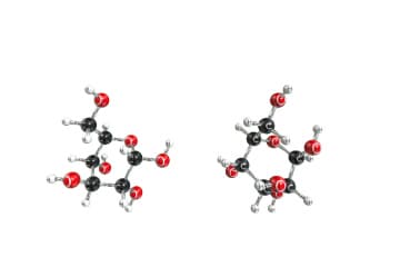 Alpha and beta glucose