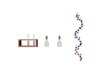 Determination of the presence of proteins in various biological objects