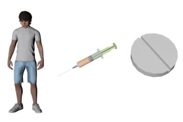 Influence of drugs on the body