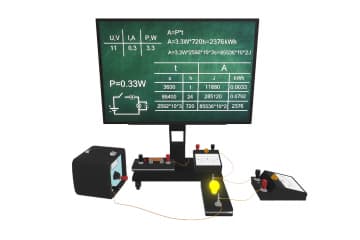 Measurement of work and power of electric current