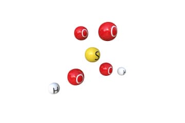 Sulfuric acid molecule