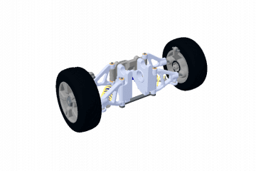 Double wishbone suspension