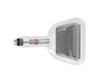 Oscillographic electronized tube