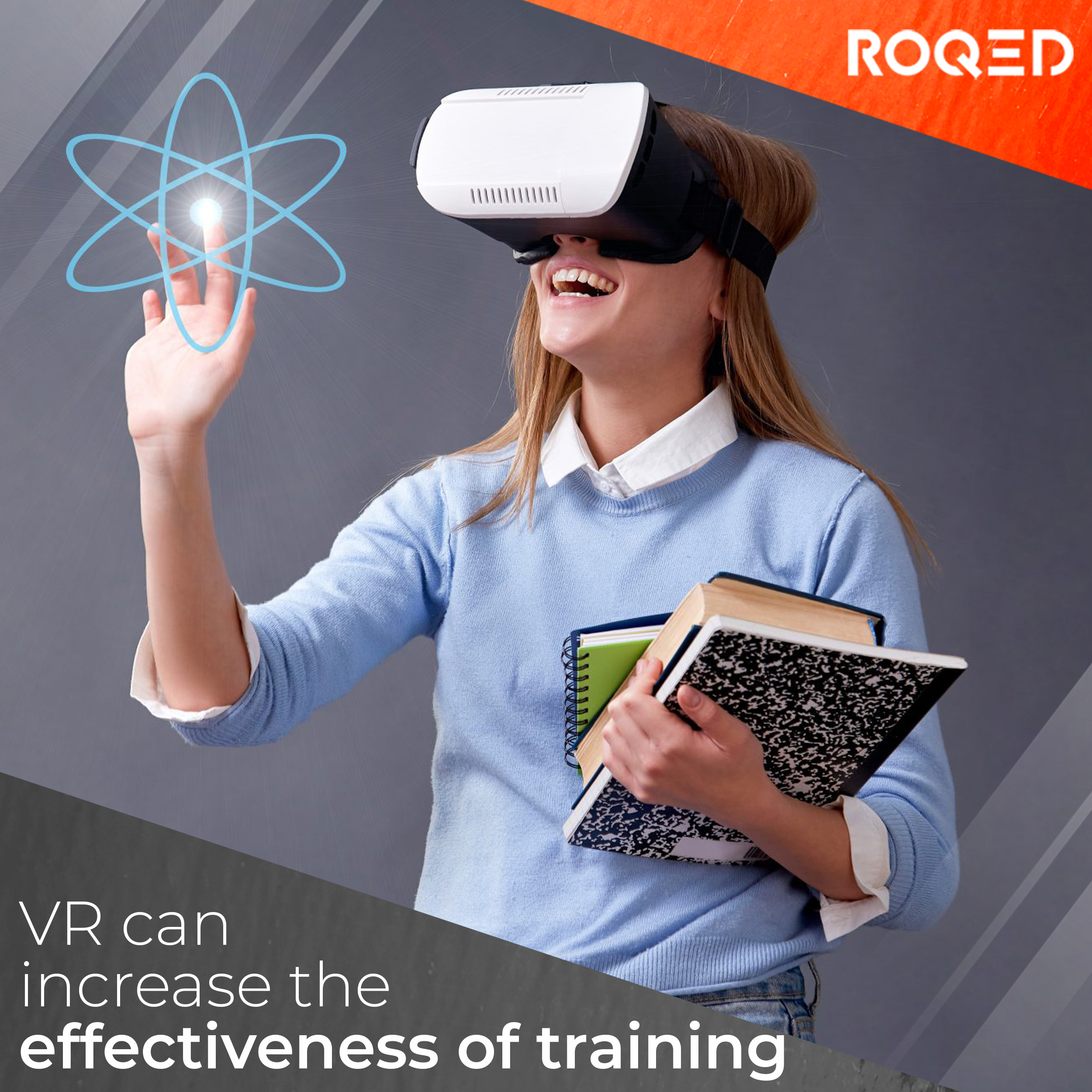 VR can increase the effectiveness of training.