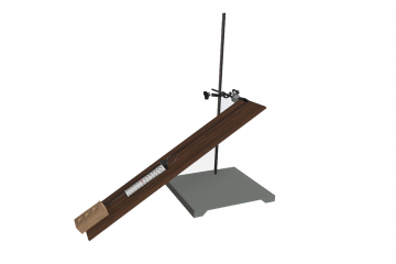 Determination of the work done when the body is raised uniformly. Determining the efficiency of an inclined plane